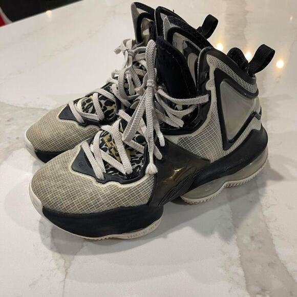 Nike Lebron 19 SE Royalty GS Big Kids 4.5Y Shoes Sneakers DD0422-100 4.5 Y Boys - Picture 1 of 10